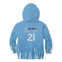 Argentina Rugby Custom Kid Hoodie Glory Be To Pumas - Wonder Print Shop
