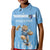 Argentina Rugby Custom Kid Polo Shirt Glory Be To Pumas - Wonder Print Shop
