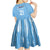 Argentina Rugby Custom Kid Short Sleeve Dress Glory Be To Pumas - Wonder Print Shop