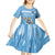 Argentina Rugby Custom Kid Short Sleeve Dress Glory Be To Pumas - Wonder Print Shop