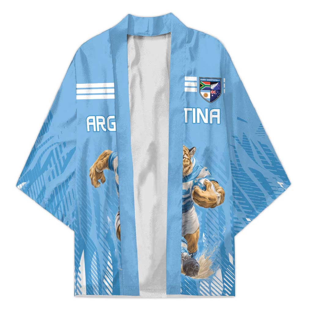Argentina Rugby Custom Kimono Glory Be To Pumas - Wonder Print Shop