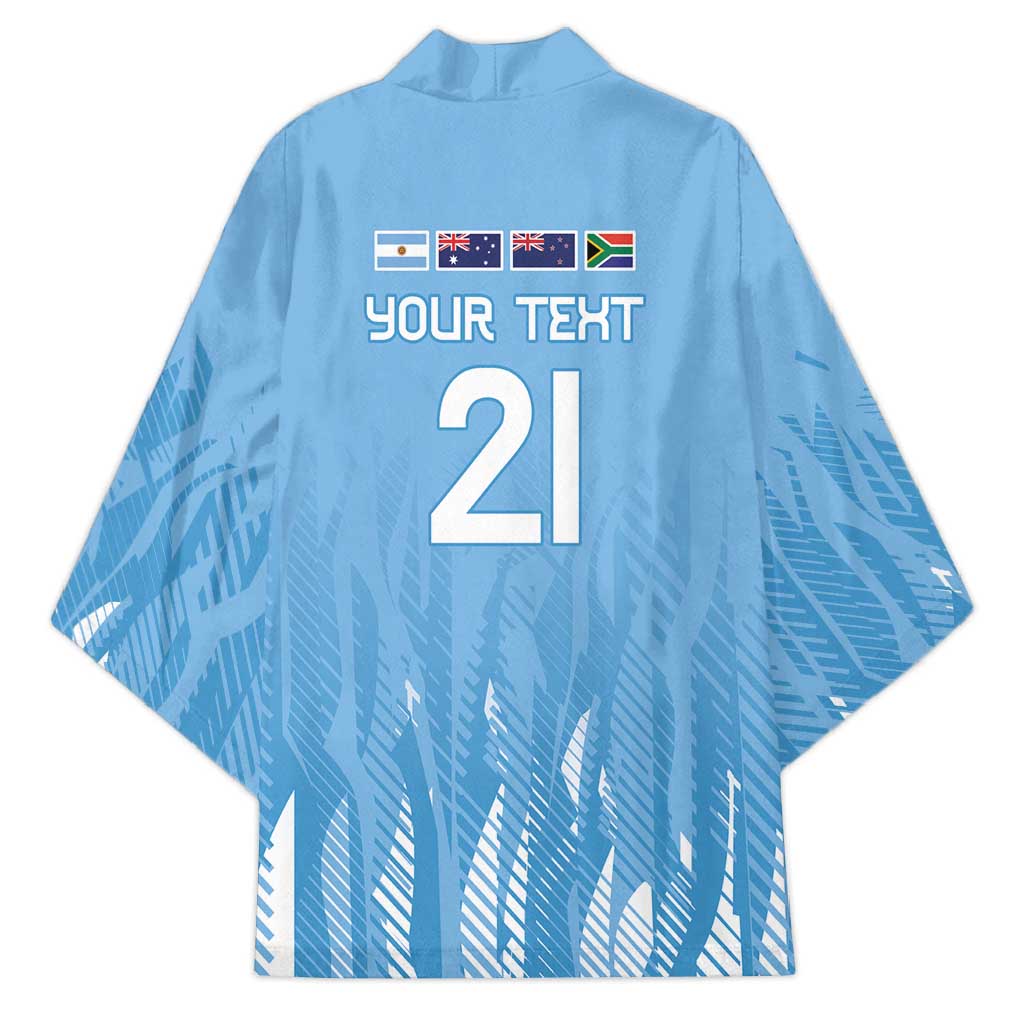 Argentina Rugby Custom Kimono Glory Be To Pumas - Wonder Print Shop