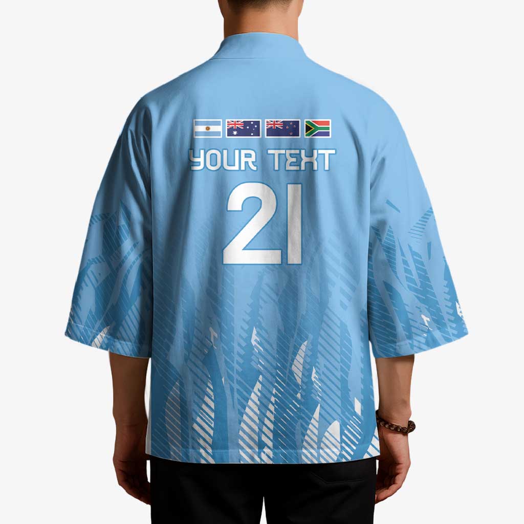Argentina Rugby Custom Kimono Glory Be To Pumas - Wonder Print Shop