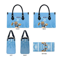 Argentina Rugby Custom Leather Bag Glory Be To Pumas - Wonder Print Shop