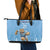 Argentina Rugby Custom Leather Tote Bag Glory Be To Pumas - Wonder Print Shop
