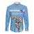 Argentina Rugby Custom Long Sleeve Button Shirt Glory Be To Pumas - Wonder Print Shop