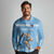 Argentina Rugby Custom Long Sleeve Polo Shirt Glory Be To Pumas - Wonder Print Shop