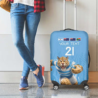 Argentina Rugby Custom Luggage Cover Glory Be To Pumas - Wonder Print Shop