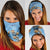 Argentina Rugby Custom Neck Gaiter Glory Be To Pumas - Wonder Print Shop