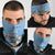 Argentina Rugby Custom Neck Gaiter Glory Be To Pumas - Wonder Print Shop