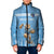 Argentina Rugby Custom Padded Jacket Glory Be To Pumas - Wonder Print Shop