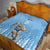 Argentina Rugby Custom Quilt Glory Be To Pumas - Wonder Print Shop