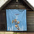 Argentina Rugby Custom Quilt Glory Be To Pumas - Wonder Print Shop