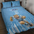 Argentina Rugby Custom Quilt Bed Set Glory Be To Pumas - Wonder Print Shop