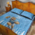 Argentina Rugby Custom Quilt Bed Set Glory Be To Pumas - Wonder Print Shop