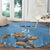 Argentina Rugby Custom Round Carpet Glory Be To Pumas - Wonder Print Shop