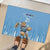 Argentina Rugby Custom Rubber Doormat Glory Be To Pumas - Wonder Print Shop