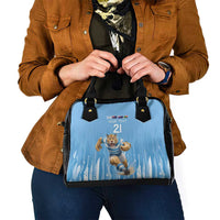 Argentina Rugby Custom Shoulder Handbag Glory Be To Pumas - Wonder Print Shop