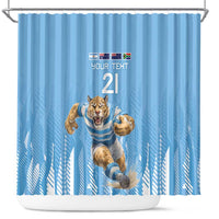 Argentina Rugby Custom Shower Curtain Glory Be To Pumas - Wonder Print Shop