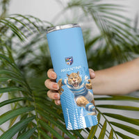 Argentina Rugby Custom Skinny Tumbler Glory Be To Pumas - Wonder Print Shop