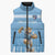 Argentina Rugby Custom Sleeveless Puffer Jacket Glory Be To Pumas - Wonder Print Shop
