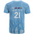 Argentina Rugby Custom T Shirt Glory Be To Pumas - Wonder Print Shop