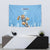 Argentina Rugby Custom Tapestry Glory Be To Pumas - Wonder Print Shop