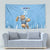 Argentina Rugby Custom Tapestry Glory Be To Pumas - Wonder Print Shop