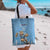 Argentina Rugby Custom Tote Bag Glory Be To Pumas - Wonder Print Shop
