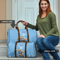 Argentina Rugby Custom Travel Bag Glory Be To Pumas - Wonder Print Shop