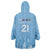 Argentina Rugby Custom Wearable Blanket Hoodie Glory Be To Pumas - Wonder Print Shop