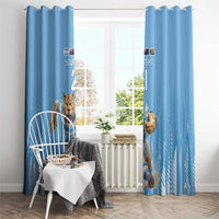 Argentina Rugby Custom Window Curtain Glory Be To Pumas - Wonder Print Shop