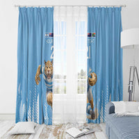 Argentina Rugby Custom Window Curtain Glory Be To Pumas - Wonder Print Shop