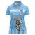 Argentina Rugby Custom Women Polo Shirt Glory Be To Pumas - Wonder Print Shop