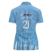 Argentina Rugby Custom Women Polo Shirt Glory Be To Pumas - Wonder Print Shop
