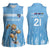 Argentina Rugby Custom Women Sleeveless Polo Shirt Glory Be To Pumas - Wonder Print Shop