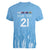 Argentina Rugby Custom Women V-Neck T-Shirt Glory Be To Pumas - Wonder Print Shop