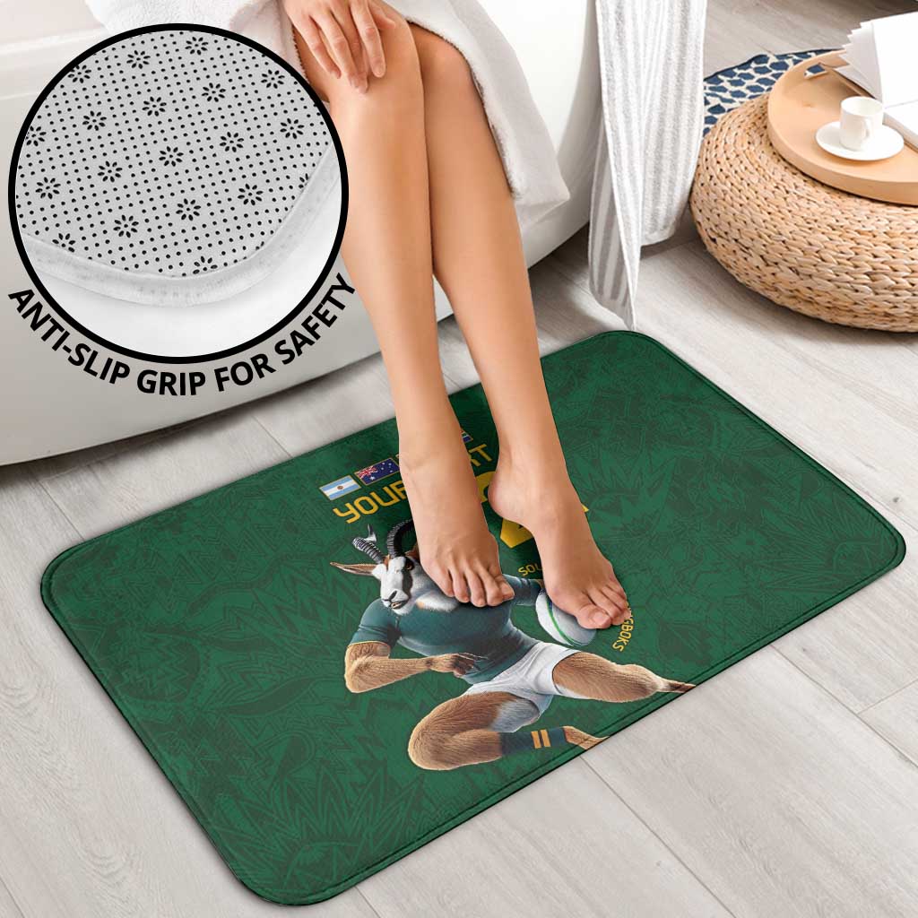 South Africa Rugby Custom Bathroom Set Glory Be To Springboks - Wonder Print Shop