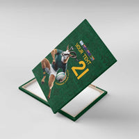 South Africa Rugby Custom Canvas Wall Art Glory Be To Springboks - Wonder Print Shop