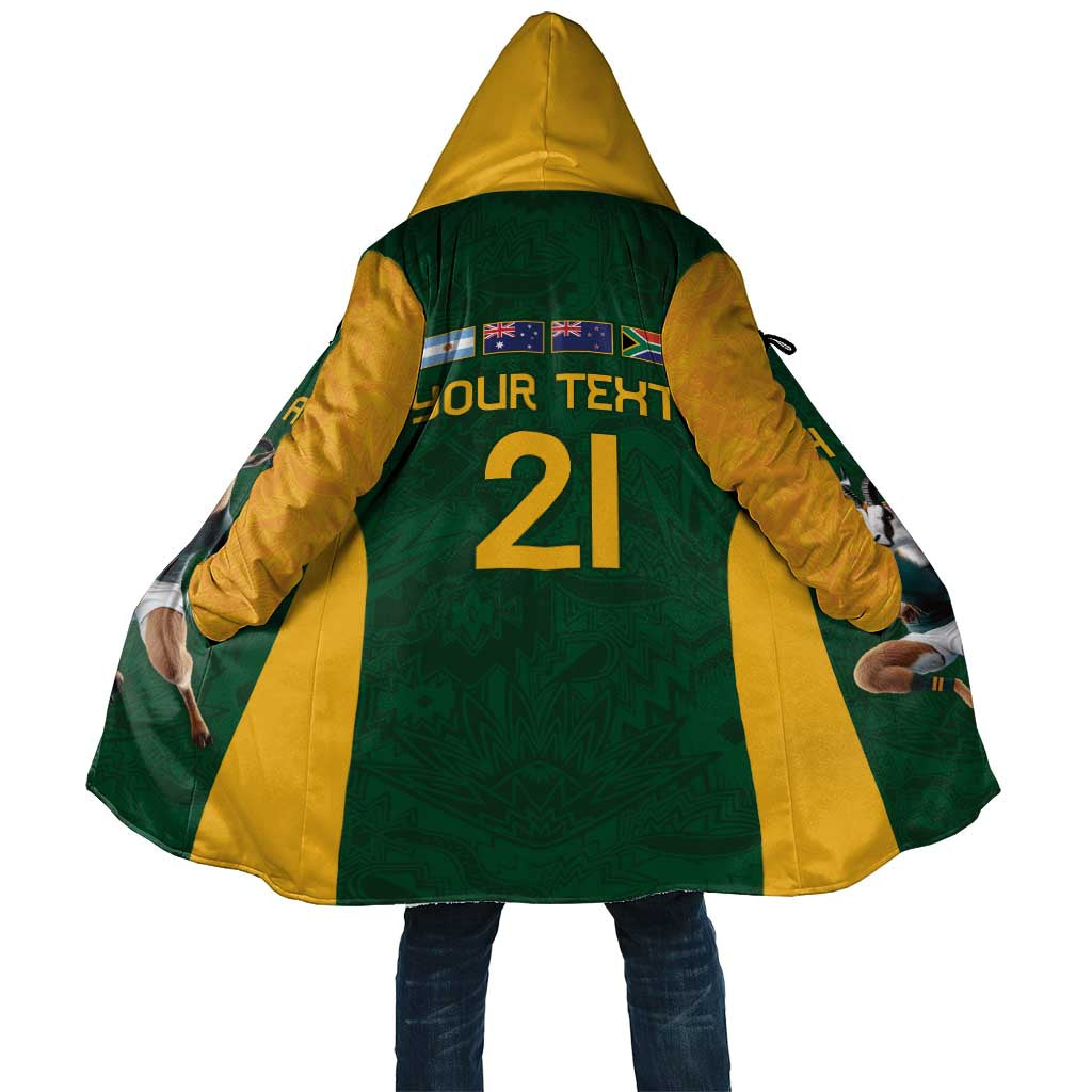 South Africa Rugby Custom Cloak Glory Be To Springboks - Wonder Print Shop