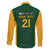 South Africa Rugby Custom Family Matching Mermaid Dress and Hawaiian Shirt Glory Be To Springboks - Wonder Print Shop