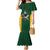 South Africa Rugby Custom Family Matching Mermaid Dress and Hawaiian Shirt Glory Be To Springboks - Wonder Print Shop