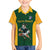 South Africa Rugby Custom Family Matching Off The Shoulder Long Sleeve Dress and Hawaiian Shirt Glory Be To Springboks - Wonder Print Shop