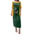 South Africa Rugby Custom Family Matching Puletasi and Hawaiian Shirt Glory Be To Springboks - Wonder Print Shop