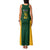 South Africa Rugby Custom Family Matching Tank Maxi Dress and Hawaiian Shirt Glory Be To Springboks - Wonder Print Shop