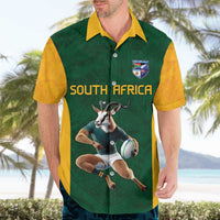 South Africa Rugby Custom Hawaiian Shirt Glory Be To Springboks - Wonder Print Shop
