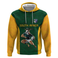 South Africa Rugby Custom Hoodie Glory Be To Springboks - Wonder Print Shop