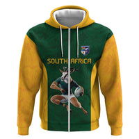South Africa Rugby Custom Hoodie Glory Be To Springboks - Wonder Print Shop