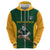 South Africa Rugby Custom Hoodie Glory Be To Springboks - Wonder Print Shop