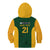South Africa Rugby Custom Kid Hoodie Glory Be To Springboks - Wonder Print Shop